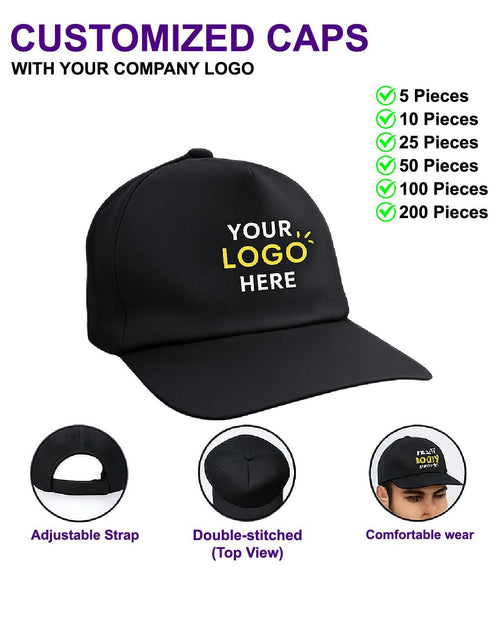 Customized Caps with logo | Customized With Your Company Logo | HueLabel.in - HueLabel India