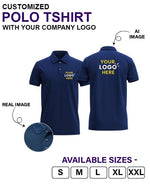Customized Polo T-Shirts With Your Company Logo | Order Logo Printed Tees | HueLabel.in - HueLabel India