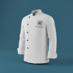 Premium Chef Coat with contrast detailing
