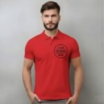 Sky Blue Fit Customized Half Sleeve Men's Collar Polo T-Shirt